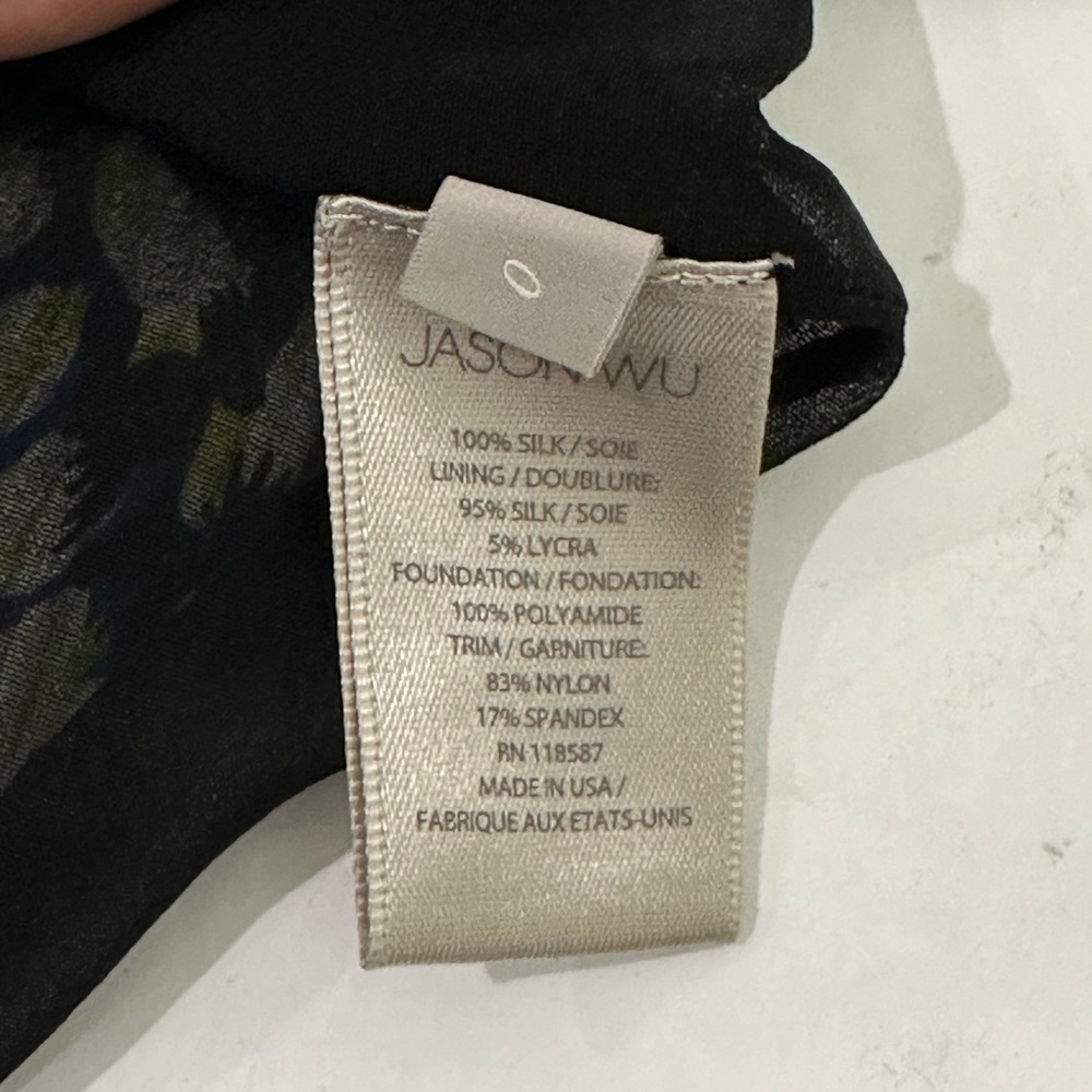 Jason Wu Silk dress Size 0 spring collection 2018 - Picture 6 of 15